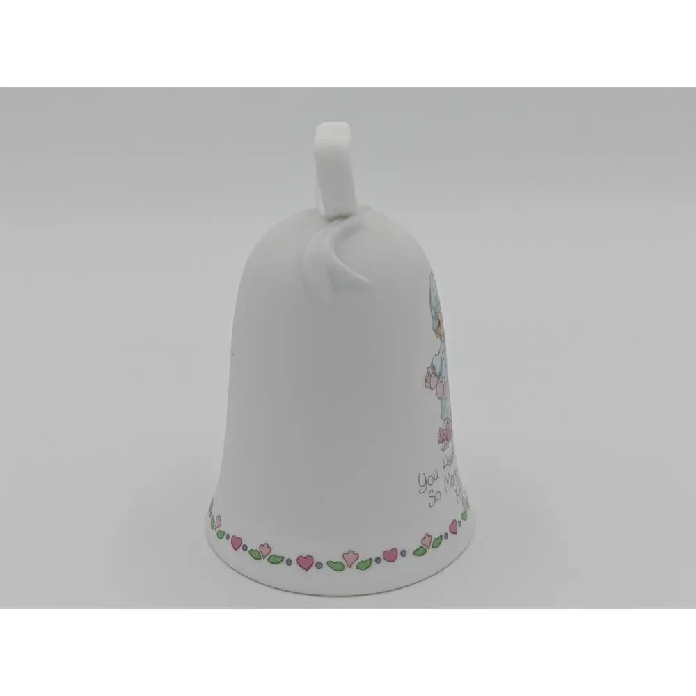 Precious Moments 1991 Enesco Bell Figurine You Have Touched So Many Hearts